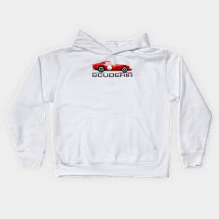 SCUDERIA GTO vintage gt racing Italian car Kids Hoodie